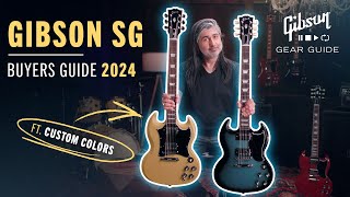 Which Gibson SG is “Best” For You in 2024 Gibson SG Buyers Guide  Custom Colors [upl. by Callan]