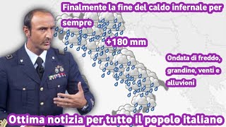 METEO Ecco la vera data per il ritorno del freddo dellinverno dei temporali edel maltempo in Italia [upl. by Ronaele]