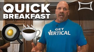 Stan Efferdings Quick Breakfast for People On The Go  Vertical Diet [upl. by Ahsuat]