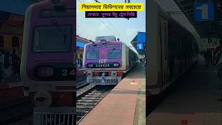 The Most Cutest Emu Train Of Sealdah Div 😲 railway train rail virals shorts trending video [upl. by Yeniffit]