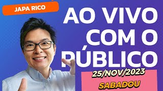 AO VIVO BATEPAPO SOBRE O MERCADO FOREX E BOLSA JAPA RICO 25NOV2023 [upl. by Sidnarb824]