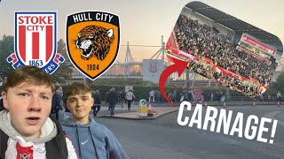 MAULED By The Tigers  Stoke City Vs Hull City Matchday Vlog [upl. by Yatnod]