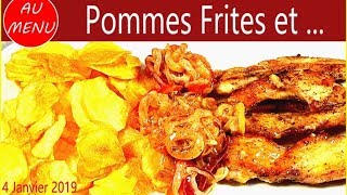 【 POMMES FRITES 】AIGUILLETTES DE POULET  RECETTE FACILE ET PAS CHERE VC0031 VS00122 AU010101 [upl. by Behah725]