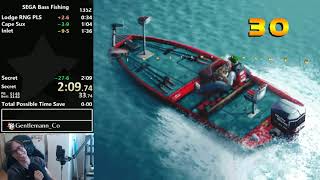 Sega Bass Fishing PC Any World Record 20974 [upl. by Haniraz]