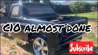 C10 finally gets painted HOT ROD BLACK [upl. by Festatus]