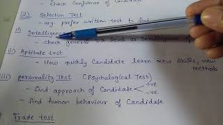 Selection process  class 12 business studies  staffing bcom [upl. by Bellaude]