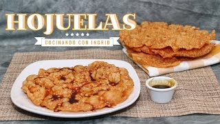 COMO HACER HOJUELAS HOJALDRAS BUÑUELOS [upl. by Carmen]