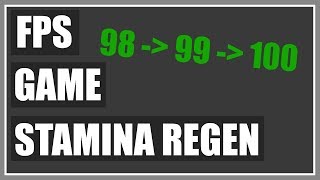 Stamina Regeneration System  FPS Game In Unity  Part 50 [upl. by Papp]