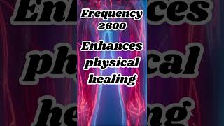 2600 Hz  🩹 Assists in pain relief 🧬 Enhances physical healing healingvibrations physicalhealth [upl. by Lleuqram]