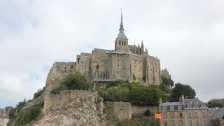 Mont SaintMichel Aire and parking [upl. by Lalitta]