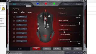 Pictek Gaming Mouse T7 Review  Technical Functions  Software MACRO BUTTON SET UP [upl. by Desmond]