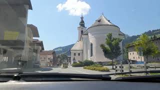 Autofahrt Brixen im Thale Brixental Tirol Austria [upl. by Weingartner336]