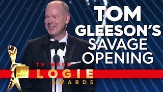 Tom Gleesons opening monologue  TV Week Logie Awards 2019 [upl. by Atinehc687]