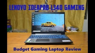 Lenovo Ideapad L340 Gaming Laptop Review Video [upl. by Kcyrred836]