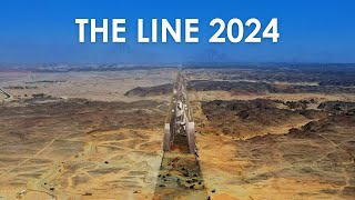 THE LINE Construction Update  2024 [upl. by Fawnia933]