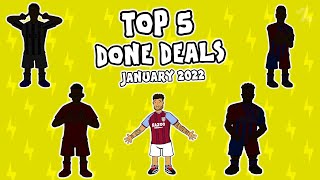 RANKED 442oons Top 5 January Transfers [upl. by Kovar601]