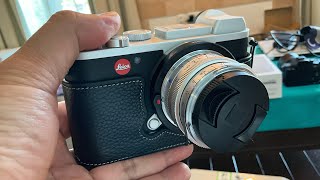 LEICA CL and ZEISS BIOGON 35mm f28 MANUAL LENS [upl. by Innob]