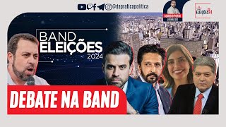 Debate na Band abre série de confrontos com candidatos a prefeito de SP  Eleições 2024 [upl. by Welles]