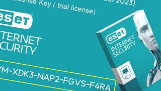 ESET NOD32 ANTIVIRUS Free Trial License activation key for 30 days  September 13 2023 [upl. by Torie]