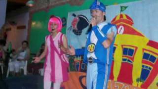 Lazy Town animacion PyC [upl. by Enortna]