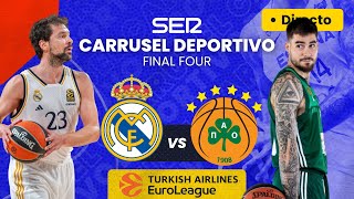 🏆⚽️ FINAL EUROLIGA EN DIRECTO  REAL MADRID  PANATHINAIKOS EN VIVO Euroleague [upl. by Nosnaj]