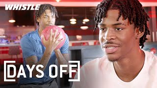 NBA Superstar Ja Morant Reveals His SECRET Skill 👀 [upl. by Airretnahs]