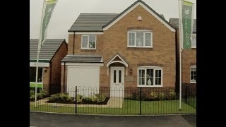 Persimmon homes  The Roseberry  Archery fields Shrewsbury Shropshire by Showhomesonline [upl. by Azilem]