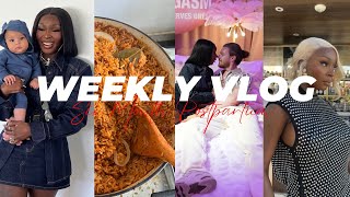 WEEKLY VLOG  Phewww 6 months postpartum  our first date as parents  cooking amp MORE  Shalom Blac [upl. by Slater317]