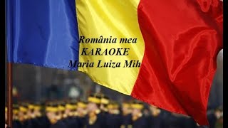 România mea 19182018 KARAOKE Maria Luiza Mih [upl. by Peyton]