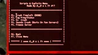 New WoLFMenu Rcon HackMenu Sv Cheats 0 Hack amp Crash amp Exploits For Counter Strike Source EN [upl. by Robet409]