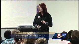 Mallory Brooke visits Willard School in Sanford [upl. by Kristoforo]