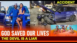 DIANA BAHATI FAMILY INVOLVED IN ACCIDENT ALONG THIKA ROAD [upl. by Nage315]