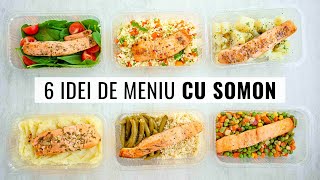 🐟 SOMON la CUPTOR 👉 6 rețete și 6 idei de garnitură pentru toate gusturile [upl. by Airamahs]