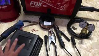 Saldatrice 3in1 Helvi fox 185 filo continuo elettrodo tig mig mma recensione review [upl. by Lagas]