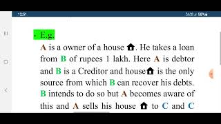 Doctrine of fraudulent transfer Section 53 of TPA [upl. by Caniff]