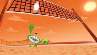 Teletoon ID  Crab Playing Volleyball 2005 [upl. by Elburt406]