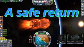 Kerbal Space Program Enhanced Edition2024 Back from the moon [upl. by Nnek]