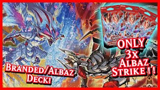 Build a deck with ONLY 3x Albaz Strike Structure Deck [upl. by Airtina]