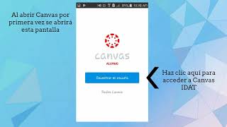 Como instalar la App Canvas de Idat en tu SmartPhone [upl. by Alyse]