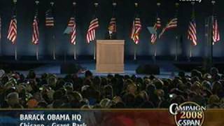 Obama Victory Speech   Speech [upl. by Apps767]