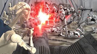 Realistic Clone Army SHIP BOARDING Invasion  Gates of Hell Star Wars Mod [upl. by Tisdale]