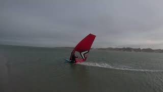 Windsurfing Terschelling 4 Febr 24 Gossen van D on JPSeverne [upl. by Enyaw]