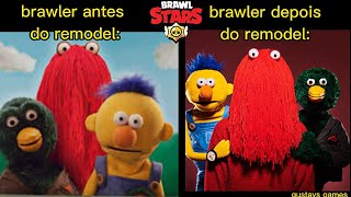 APENAS OS FÃS DE BRAWL STARS VÃO ENTENDER  Depois do remodel [upl. by Diraj79]