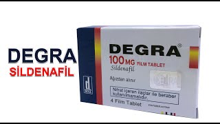 DEGRA Sildenafil Nedir Niçin Kullanılır Nasıl Kullanılır Yan Etkileri Nelerdir sildenafil [upl. by Strawn]