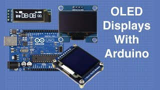 OLED Displays with Arduino  I2C amp SPI OLEDs [upl. by Akibma625]