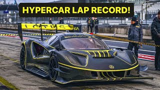 WORLDS FASTEST NURBURGRING HYPERCAR LAP  EVIJA X [upl. by Corabella]