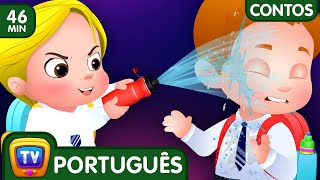 Cussly Aprende A Economizar Agua – Histórias De Ninar  ChuChuTV Coleção [upl. by Tima235]