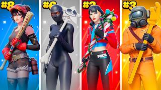 50 SWEATIEST Fortnite Skin Combos [upl. by Durgy]