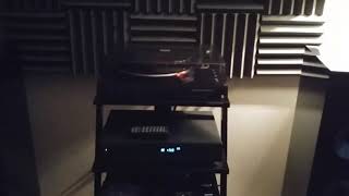 Listening to some Vinyl on my Marantz Turntable Bryston 4B Amplifier [upl. by Mistrot]