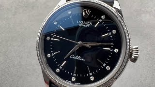 Rolex Cellini Time 50609RBR Rolex Watch Review [upl. by Nurav192]